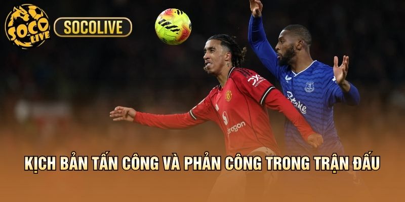 Kịch bản tấn công và phản công trong trận đấu